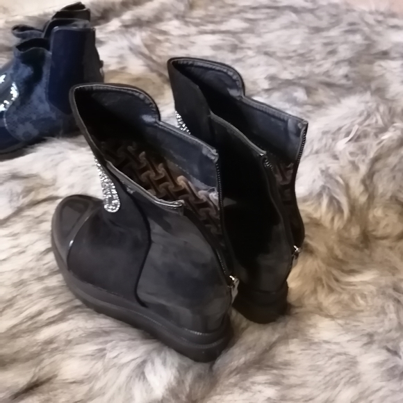 Invisible height Increasing platform boots elegant Brand New elevator shoes 36 - Picture 3 of 9